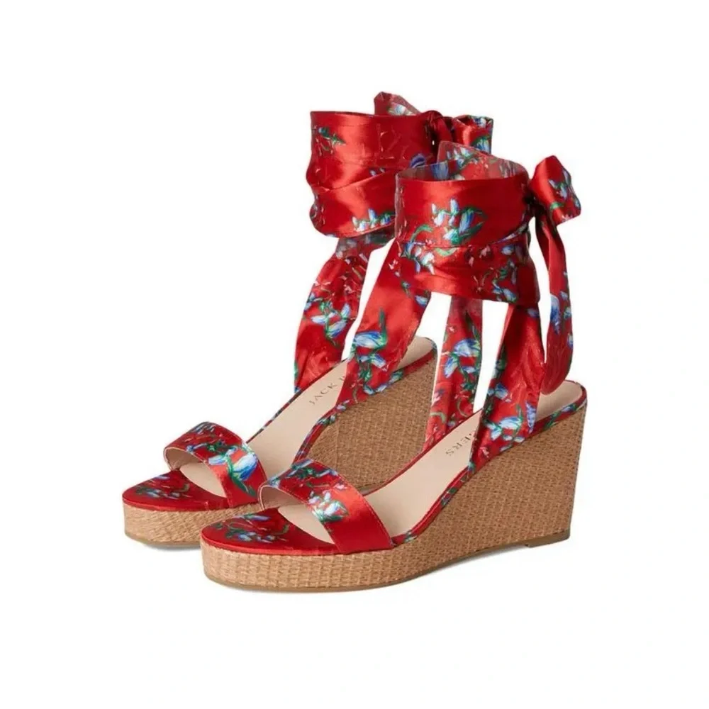 Jack Rogers Deirdre Scarf Wedges